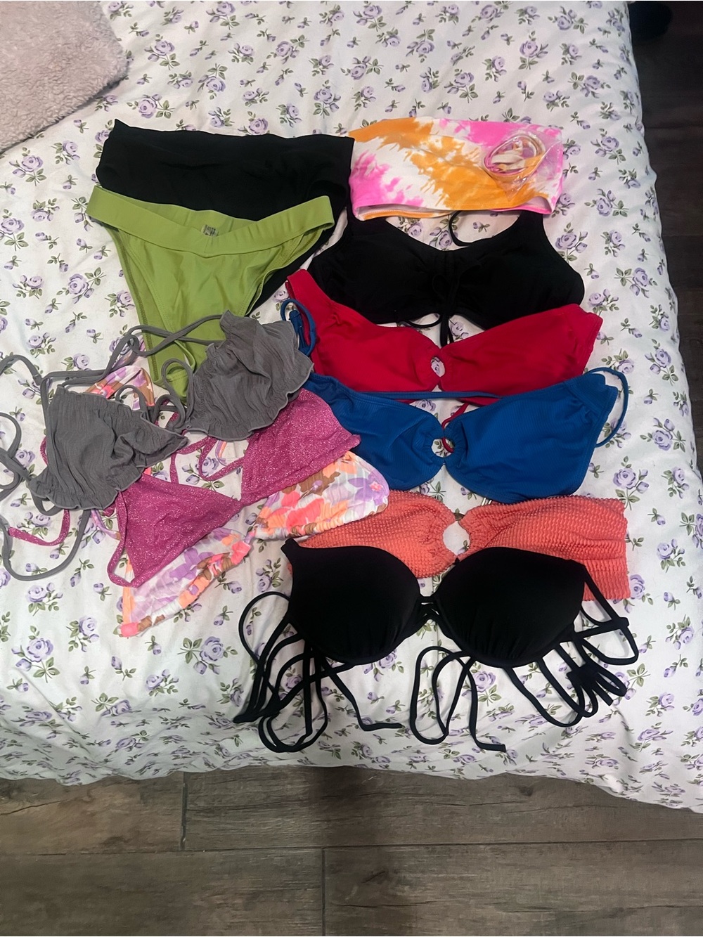 Women’s Multi-Color Bikini Tops - Assorted Colors